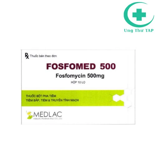 Fosfomed 500 - Thuốc điều trị nhiễm trùng do vi khuẩn hiệu quả