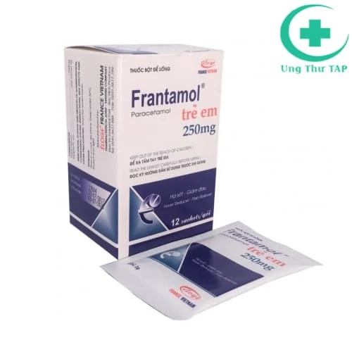 Frantamol 250mg - Thuốc giúp giảm đau, hạ sốt hiệu quả