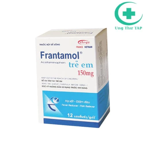 Frantamol trẻ em 150mg - Thuốc giúp hạ sốt, giảm đau cho trẻ