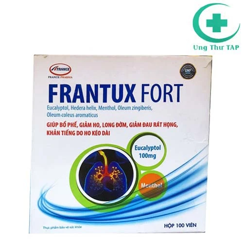 Frantux Fort - Giúp giải quyết các vấn đề như ho, cảm cúm