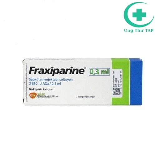 Fraxiparine 0.3ml Aspen - Thuốc điều trị đau thắt ngực