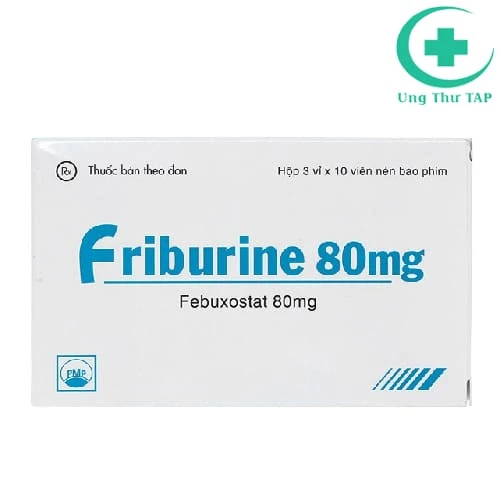 Friburine 80mg - Thuốc điều trị bệnh gout hiệu quả