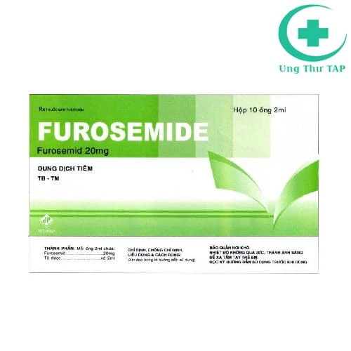 Furosemide Vidipha - Thuốc điều trị phù phổi cấp hiệu quả