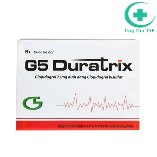 G5 Duratrix - Thuốc điều trị các tình trạng về tim mạch