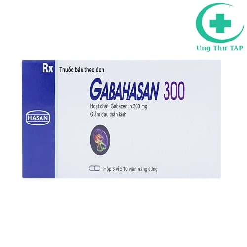 GabaHasan 300 - Thuốc điều trị động kinh, đau thần kinh