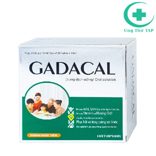 Gadacal - Thuốc bổ sung vitamin cho trẻ hiệu quả