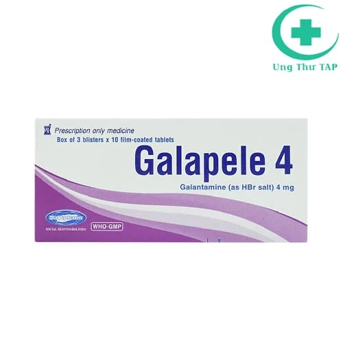Galapele 4 - Thuốc điều trị bệnh liên quan đến bệnh Alzheimer. 