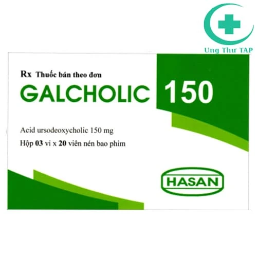 Galcholic 150 - Thuốc điều trị bệnh gan mật mạn tính của Hasan