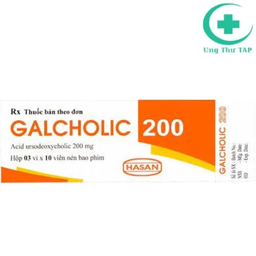 Galcholic 200 - Thuốc điều trị bệnh gan mật mạn tính