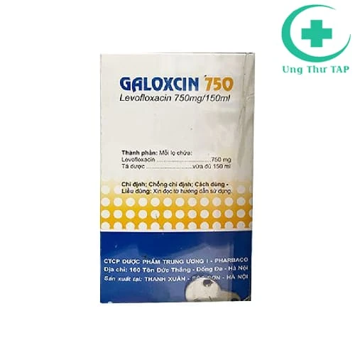 Galoxcin 750 - Thuốc điều trị nhiễm trùng ở người trên 18 tuổi 