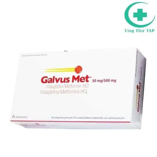 Galvus Met 50mg/500mg Novartis - Điều trị đái tháo đường typ II