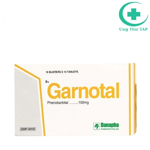 Gamotal 100 Danapha - Thuốc chống co giật, trị động kinh