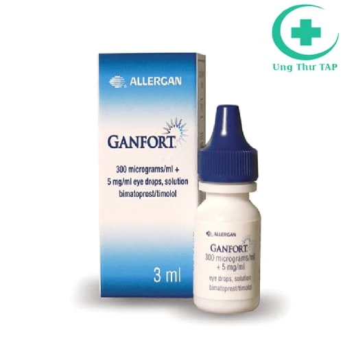 Ganfort - Thuốc  điều trị Glaucoma góc mở hoặc tăng nhãn áp