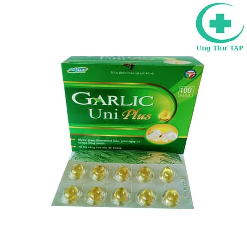 Garlic Uni Plus - Sản phẩm hỗ trợ làm giảm Cholesterol máu hiệu quả
