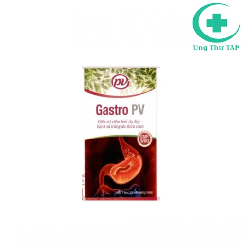 Gastro PV - Điều trị viêm loét dạ dày – hành tá tràng hiệu quả