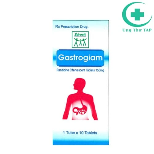 Gastrogiam 150mg NP Pharma - Điều trị loét dạ dày tá tràng