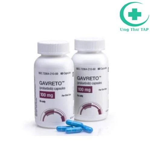 Gavreto 100mg - Thuốc điều trị ung thư phổi, tuyến giáp