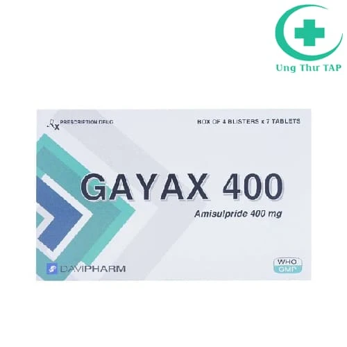Gayax 400 Davipharm - Thuốc điều trị rối loạn về tâm thần