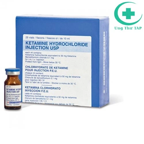 Ketamine Hydrochloride Injection - Dung dịch gây mê của Đức