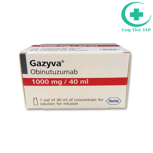 Gazyva 1000mg/40ml - Thuốc điều trị ung thư hiệu quả của Đức