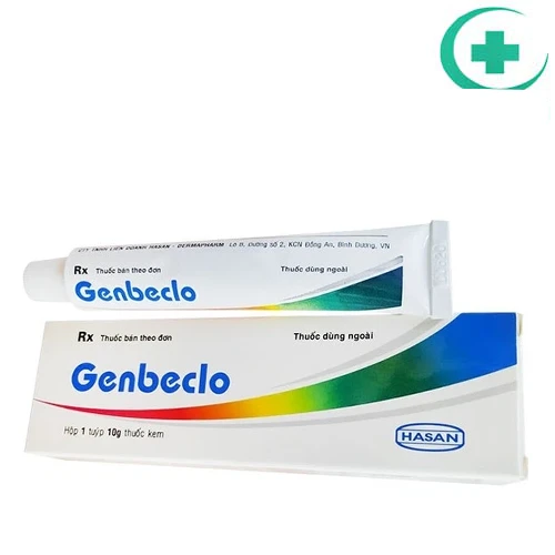 Genbeclo 10g - Thuốc điều trị vảy nến, sẹo lồi, luput ban dạng đĩa
