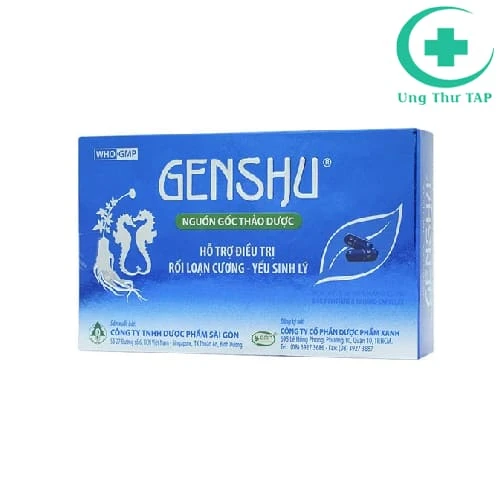 Genshu Sagophar - hỗ trợ điều trị sinh dục suy nhược hiệu quả
