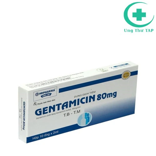 Gentamicin 80mg Hdpharma- Thuốc điều trị nhiễm khuẩn nặng Hdpharma 
