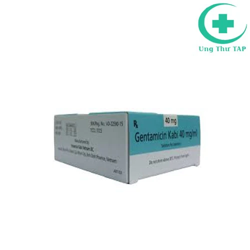 Gentamicin Kabi 40mg/Ml - Thuốc điều trị nhiễm khuẩn nặng toàn thân