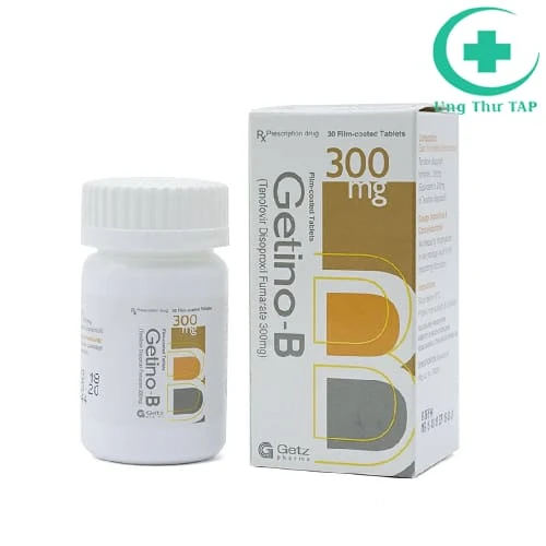 Getino-B 300mg Getz - Thuốc điều trị viêm gan B của Ấn Độ