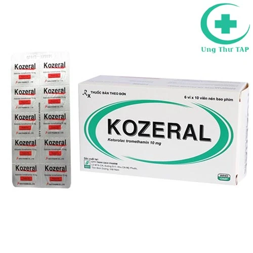 KOZERAL - Thuốc giảm đau nhanh và hiệu quả của Divipharm