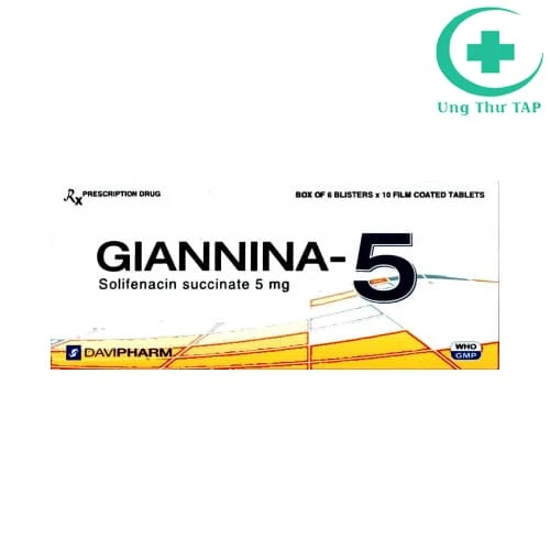 Giannia-5 - Thuốc điều trị tiểu són, tiểu nhiều lần iệu quả