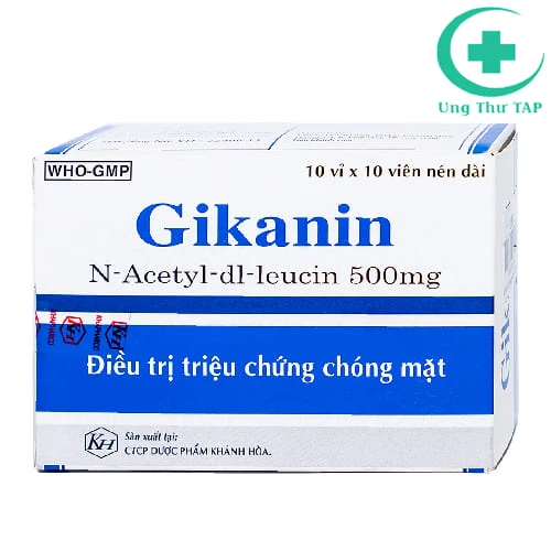 Gikanin 500mg - Thuốc điều trị các chứng chóng mặt hiêu quả