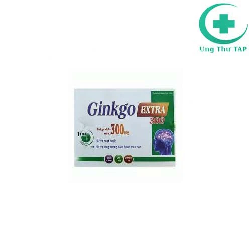 Ginkgo Extra 300 - Hỗ trợ loại bỏ đau đầu, đau nửa đầu