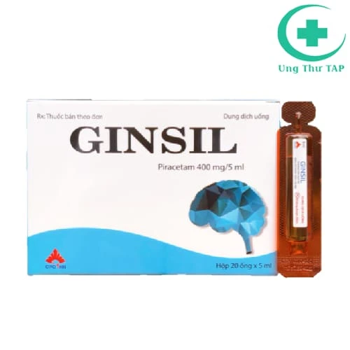Ginsil 400mg/5ml CPC1HN - Thuốc điều trị rung giật cơ