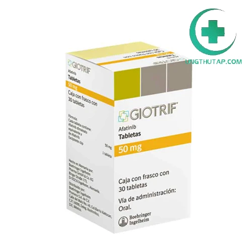 Giotrif 50mg - Thuốc điều trị ung thử phổi không tế bào nhỏ