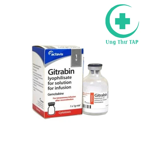 Gitrabin 1000mg - Thuốc điều trị ung thư hiệu quả của Ý