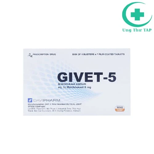 Givet 5 - Thuốc dự phòng và điều trị hen phế quản hiệu quả