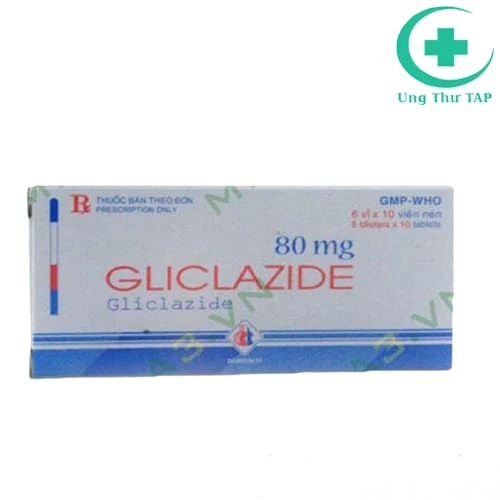 Gliclazid 80mg DMC - Thuốc điều trị bệnh đái tháo đường