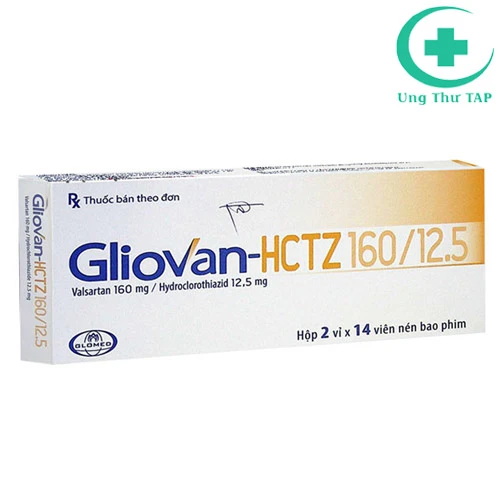 Gliovan-Hctz 160/12.5 - điều trị tăng huyết áp, suy tim hiệu quả