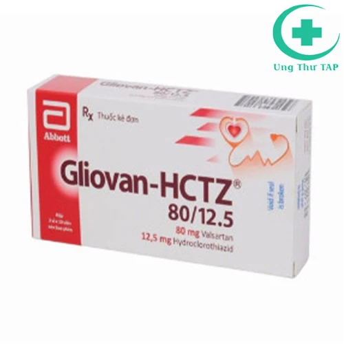 Gliovan-Hctz 80/12.5 - điều trị tăng huyết áp, suy tim hiệu quả