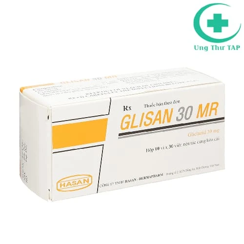 Glisan 30 MR Ha san-Dermapharm - Điều trị đái tháo đường typ 2