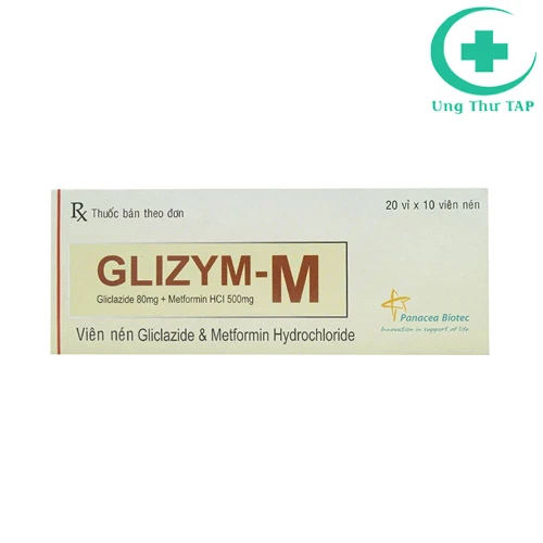 Glizym-M - điều trị bệnh đái tháo đường không phụ thuộc insulin