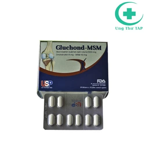 Gluchond-MSN USA - Hỗ trợ điều trị viêm đau xương khớp