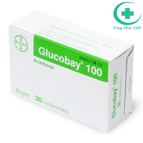 Glucobay 100mg - Thuốc điều trị đái tháo đường type 2 hiệu quả
