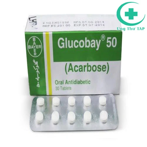 Glucobay 50mg - Thuốc điều trị đái tháo đường type 2 hiệu quả