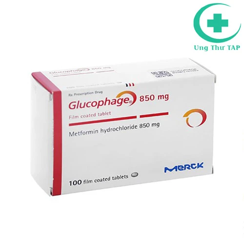 Glucophage Tab 850mg - điều trị đái tháo đường type 2 hiệu quả