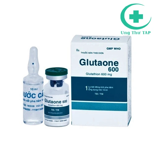 Glutaone 600 - Hỗ trợ giảm độc tính hệ thần kinh do hóa xạ trị