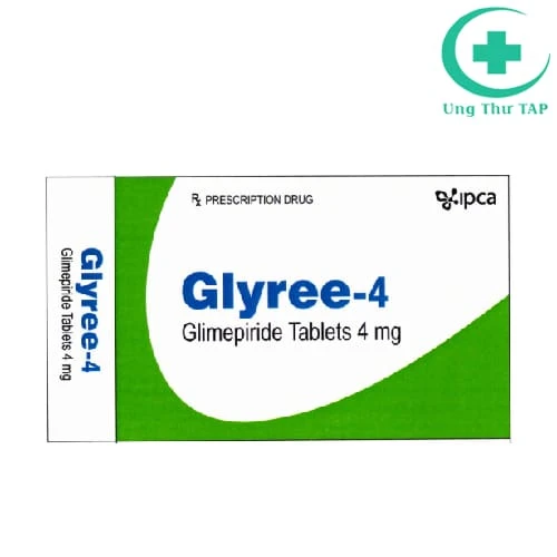 Glyree-4 Ipca - Thuốc điều trị đái tháo đường type 2 hiệu quả