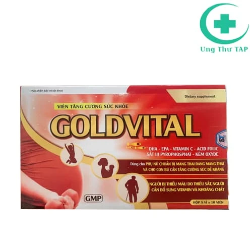 GOLDVITAL - Viên tăng cường sức khỏe bổ sung Vitamin