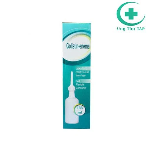 Golistin-enema 133ml - Thuốc điều trị táo bón hiệu quả
